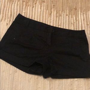 Black dress shorts